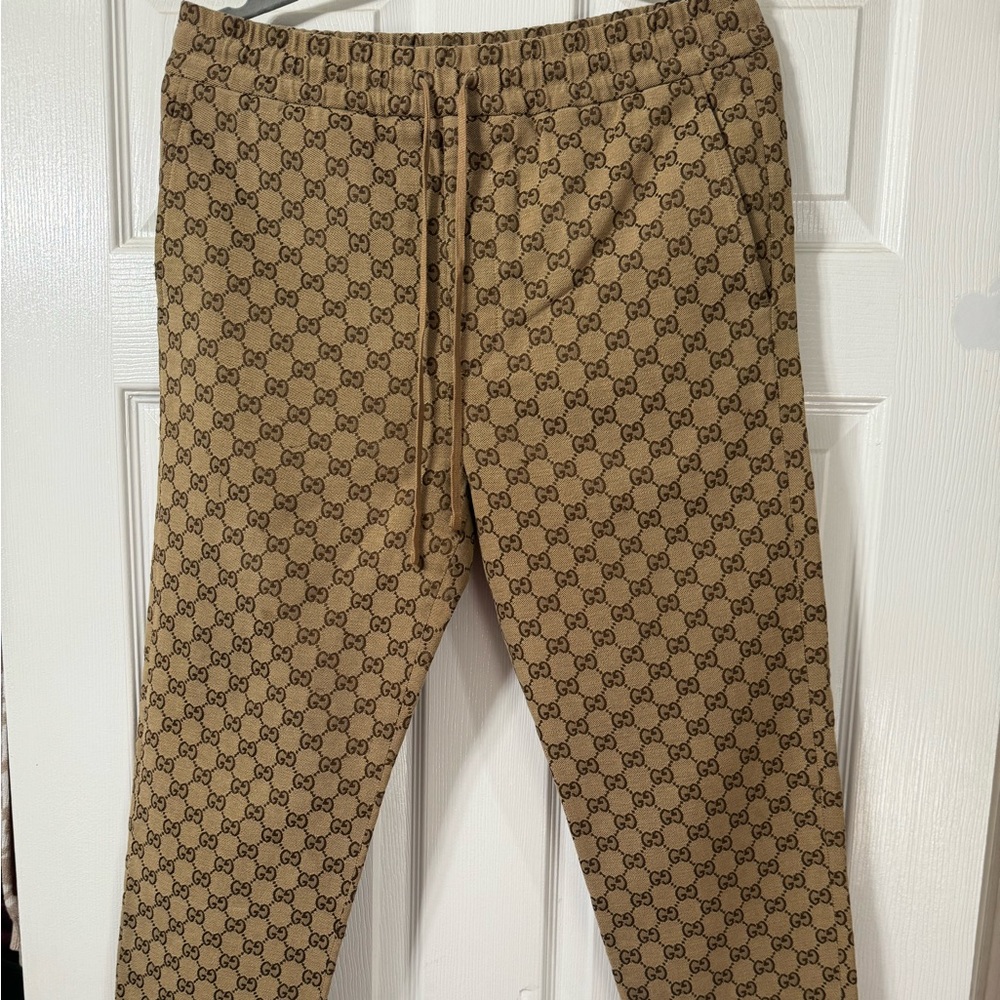 GG CANVAS TRACK BOTTOMS